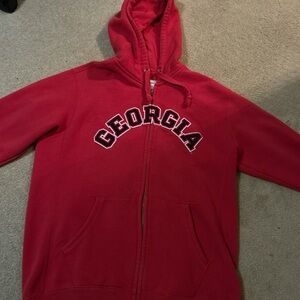 Red Zip up - Georgia 📍